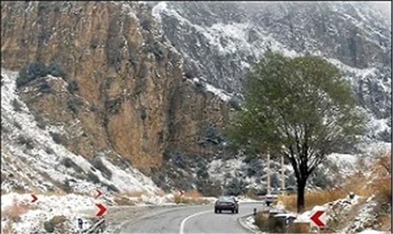 بارش برف و کولاک در ارتفاعات 10 استان