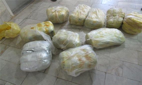 دستگیری یک قاچاقچی با 104 کیلو تریاک در مهریز