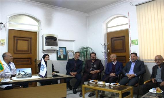 افتتاح پروژه نسخ الکترونیکی بیمه سلامت استان در تفت