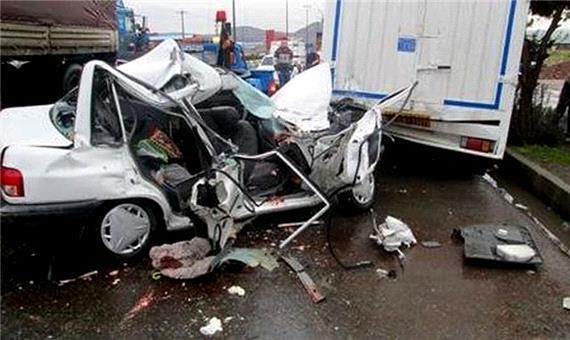 چهار کشته، پیامد برخورد 2 دستگاه خودرو در اردکان یزد