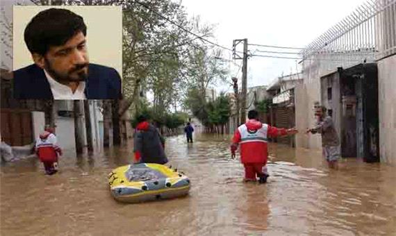 وضعیت مناطق سیل‌زده فوق‌العاده سخت و مردم ایران نماد همدلی هستند