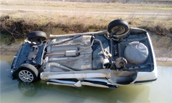 واژگونی خودرو سواری در محور بافق به بهاباد یک کشته بر جا گذاشت