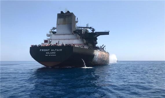 نفتکش های حادثه دیده از آب های ایران خارج شدند