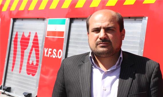رئیس سازمان آتش نشانی و خدمات ایمنی شهرداری یزد: آتش سوزی در پارک کوهستان یزد مهار شد